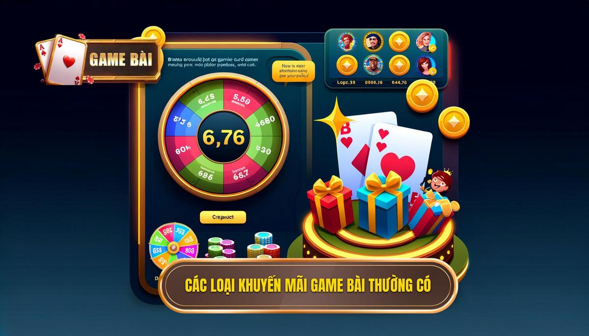 Danh sách khuyến mãi tại game bài – Trải nghiệm trọn vẹn cho người chơi 2 Danh sách khuyến mãi tại game bài thường có những loại nào_