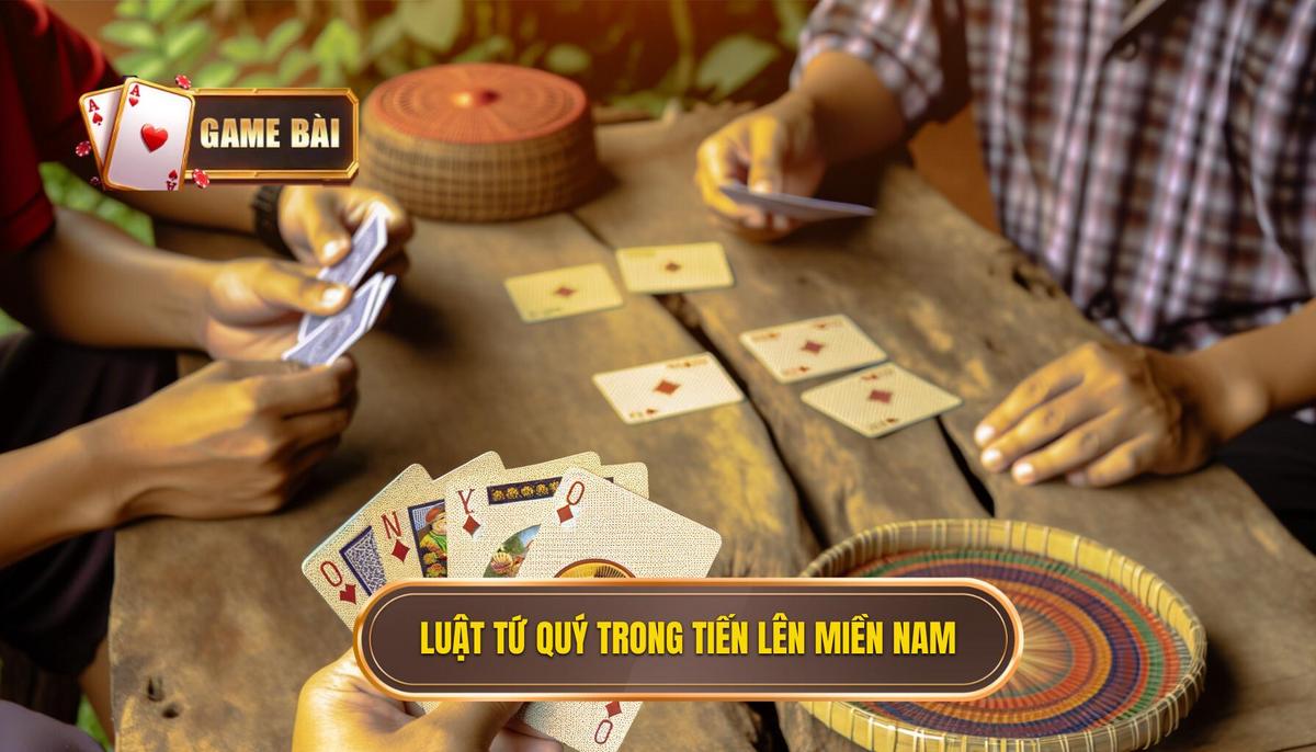 Bí kíp chơi bài tứ quý trong tiến lên miền nam hiệu quả 2 Luật chơi liên quan đến bài tứ quý trong tiến lên miền nam