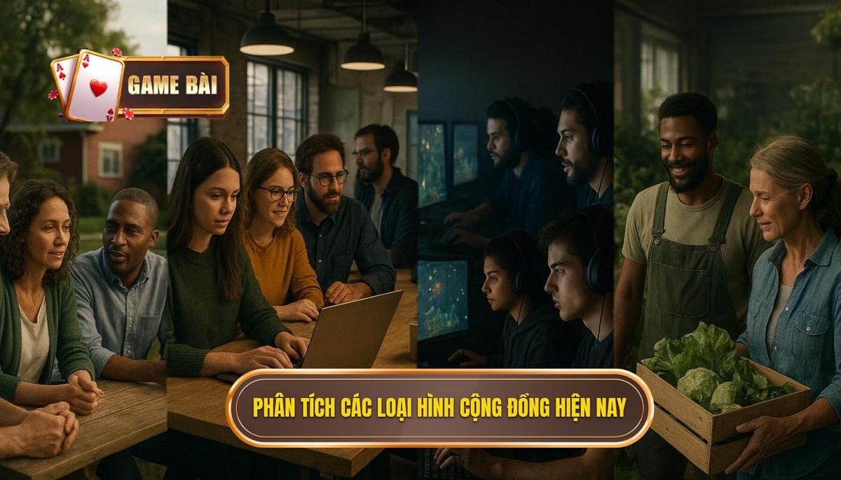 Phân tích các loại hình cộng đồng phổ biến hiện nay