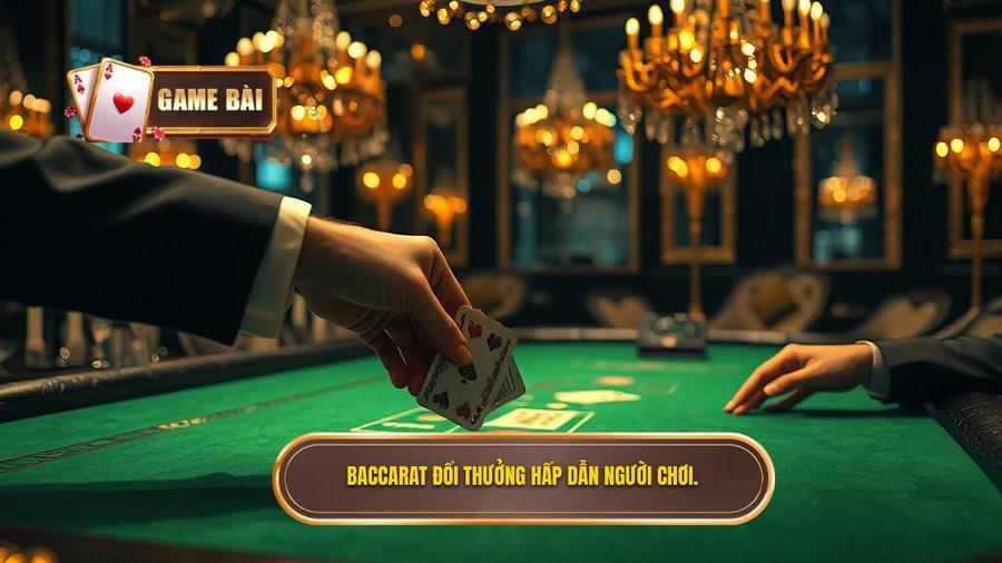 1. Baccarat đổi thưởng hấp dẫn người chơi.