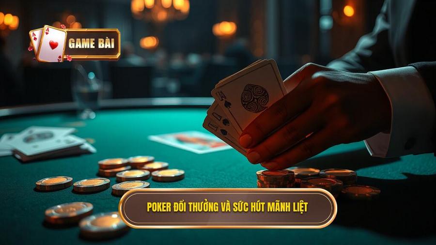 1. Poker đổi thưởng và sức hút mãnh liệt