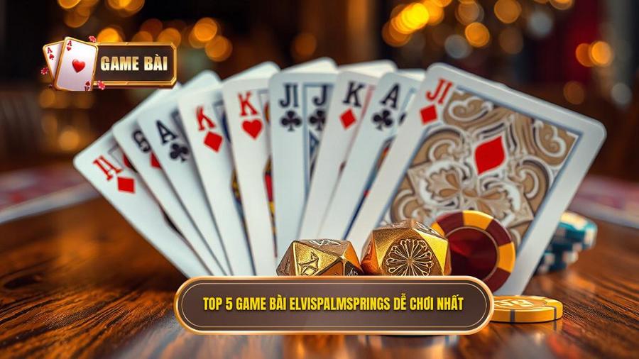 Top 5 game bài dễ chơi nhất hiện nay tại elvispalmsprings.com