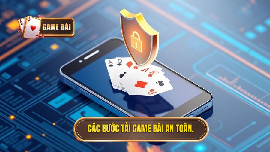 Hướng dẫn các bước tải game bài miễn phí an toàn