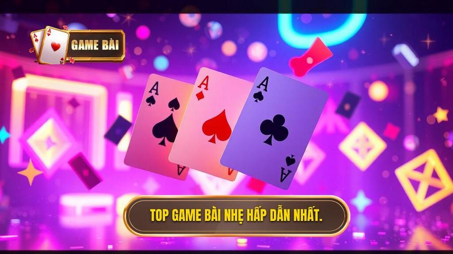 Những tựa game bài nhẹ không thể bỏ qua tại GAME BÀI